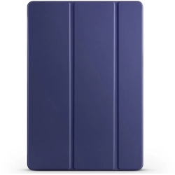 Samsung Galaxy Tab S10 FE Plus Tablet Kılıfı Flip Smart Standlı Akıllı Kapak Smart Cover - Lacivert