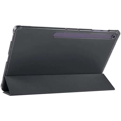 Samsung Galaxy Tab S10 FE Plus Tablet Kılıfı Flip Smart Standlı Akıllı Kapak Smart Cover - Siyah