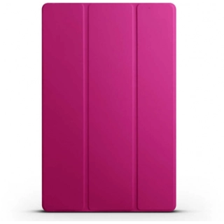 Samsung Galaxy Tab S10 FE Tablet Kılıfı Flip Smart Standlı Akıllı Kapak Smart Cover - Pembe