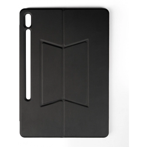 Samsung Galaxy Tab S10 Klavyeli Kılıf Zore Border Keyboard Bluetooh Bağlantılı Standlı Tablet Kılıfı - Siyah