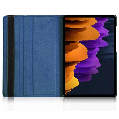 Samsung Galaxy Tab S10 Plus Tablet Kılıfı 360 Derece Dönebilen Standlı Kapak - Mürdüm