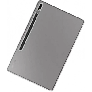 Samsung Galaxy Tab S10 Ultra 14.6 Kılıf Şeffaf Kenarları Airbag Anti-Shock Kapak - Şeffaf