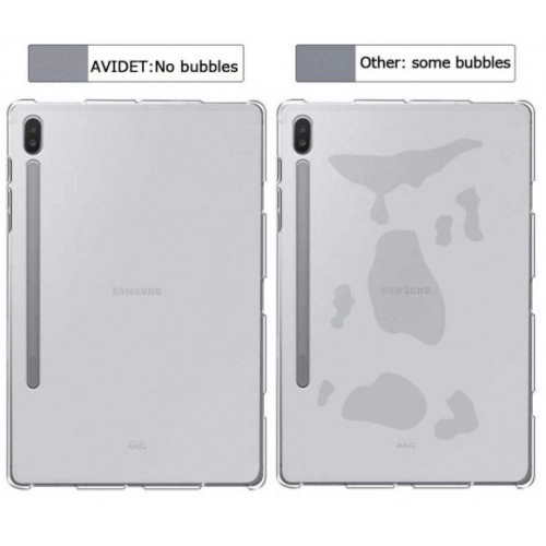 Samsung Galaxy Tab S7 Plus T970 İnce Şeffaf Tablet Süper Silikon - Şeffaf