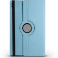 Samsung Galaxy Tab S8 Ultra X900 Tablet Kılıfı 360 Derece Dönebilen Standlı Kapak - Mavi