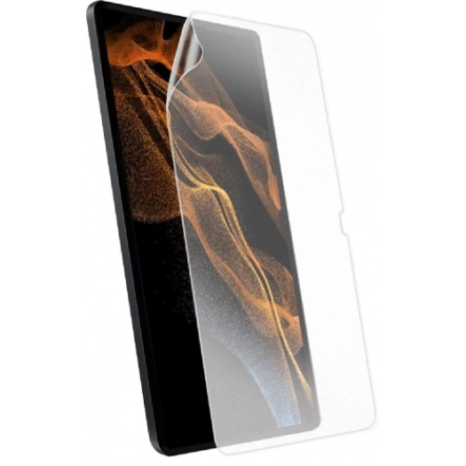 Samsung Galaxy Tab S9 FE Plus(+) Ekran Koruyucu Parmak İzi Bırakmayan Çizim İçin Kağıt Hissi Paper-Like Serisi - Şeffaf