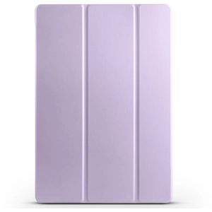 Samsung Galaxy Tab S9 FE Plus(+) Tablet Kılıfı Flip Smart Standlı Kalem Bölmeli Akıllı Kapak Smart Cover - Lila