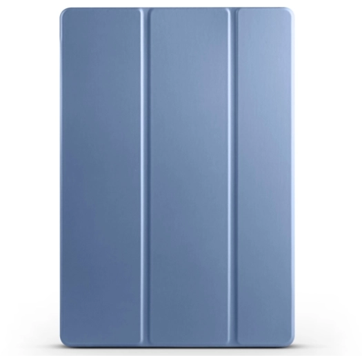 Samsung Galaxy Tab S9 FE Plus(+) Tablet Kılıfı Flip Smart Standlı Kalem Bölmeli Akıllı Kapak Smart Cover - Petrol Mavi