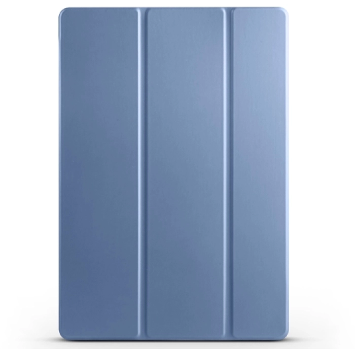 Samsung Galaxy Tab S9 FE Plus(+) Tablet Kılıfı Flip Smart Standlı Kalem Bölmeli Akıllı Kapak Smart Cover - Petrol Mavi