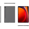Samsung Galaxy Tab S9 Kılıf Şeffaf Kenarları Airbag Anti-Shock Kapak - Şeffaf