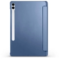 Samsung Galaxy Tab S9 Plus (+) Tablet Kılıfı Flip Smart Standlı Kalem Bölmeli Akıllı Kapak Smart Cover - Petrol Mavi