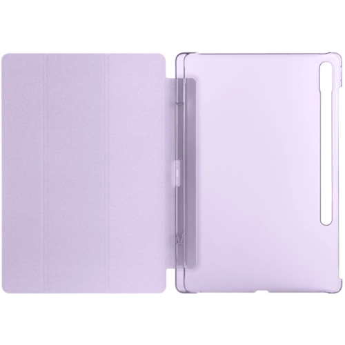 Samsung Galaxy Tab S9 Plus (+) Tablet Kılıfı Flip Smart Standlı Kalem Bölmeli Akıllı Kapak Smart Cover - Petrol Mavi