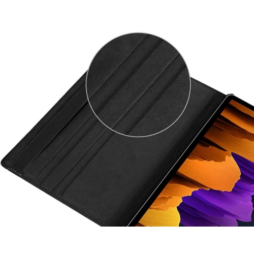 Samsung Galaxy Tab S9 Tablet Kılıfı 360 Derece Dönebilen Standlı Kapak - Lacivert