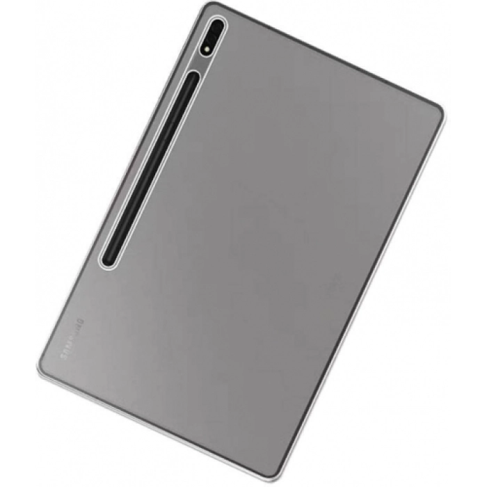 Samsung Galaxy Tab S9 Ultra (14.6) Kılıf Şeffaf Kenarları Airbag Anti-Shock Kapak - Şeffaf