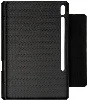 Samsung Galaxy Tab S9 Ultra (14.6) Klavyeli Kılıf Zore Border Keyboard Bluetooh Bağlantılı Standlı Tablet Kılıfı - Siyah