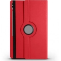 Samsung Galaxy Tab S9 Ultra (14.6) Tablet Kılıfı 360 Derece Dönebilen Standlı Kapak - Kırmızı