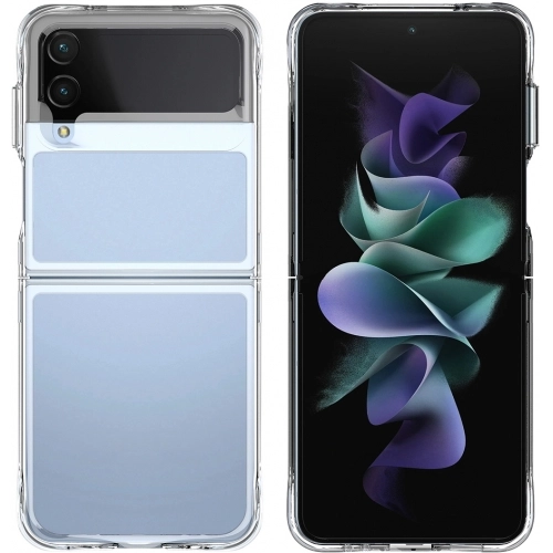 Samsung Galaxy Z Flip 4 Kılıf Şeffaf Kaliteli Lux Vonn Kapak