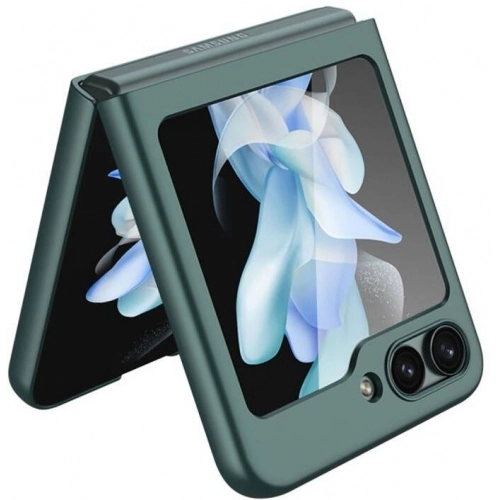 Samsung Galaxy Z Flip 5 Kılıf Sert Kıpta Mat İnce Kapak - Pembe