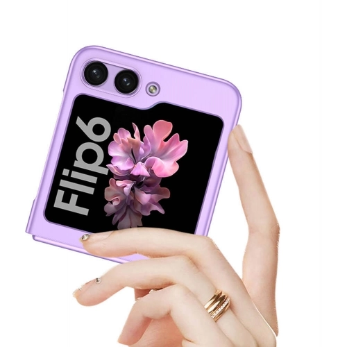 Samsung Galaxy Z Flip 6 Kılıf Sert Kıpta Mat İnce Kapak - Koyu Yeşil