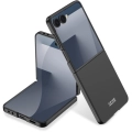 Samsung Galaxy Z Flip 7 Kılıf Sert Kıpta Mat İnce Kapak - Siyah