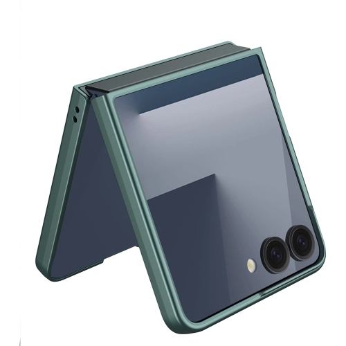 Samsung Galaxy Z Flip 7 Kılıf Sert Kıpta Mat İnce Kapak - Titanyum-Gri