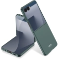Samsung Galaxy Z Flip 7 Kılıf Sert Kıpta Mat İnce Kapak - Yeşil