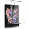 Samsung Galaxy Z Fold 3 Kılıf Köşe Korumalı Airbag Şeffaf Silikon Anti-Shock