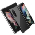 Samsung Galaxy Z Fold 3 Kılıf Köşe Korumalı Airbag Şeffaf Silikon Anti-Shock