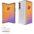Samsung Galaxy Z Fold 4 Kılıf Şeffaf Kaliteli Lux Vonn Kapak 