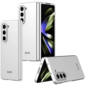 Samsung Galaxy Z Fold 5 Kılıf Sert Kıpta Mat İnce Kapak - Gümüş