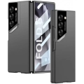 Samsung Galaxy Z Fold 6 Kılıf Ultra İnce Kamera Korumalı Sert Rubber 3. Gen Procase Kapak - Titanyum-Gri
