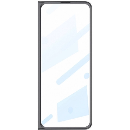 Samsung Galaxy Z Fold 6 Kılıf Ultra İnce Kamera Korumalı Sert Rubber Procase Kapak - Siyah