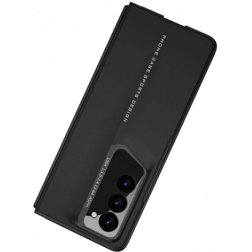 Samsung Galaxy Z Fold 6 Kılıf Ultra İnce Kamera Korumalı Sert Rubber Procase Kapak - Titanyum-Gri