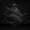Samsung Galaxy Z Fold 6 Zırhlı Standlı Mıknatıslı Katlanabilir Tank Kapak - Siyah
