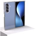 Samsung Galaxy Z Fold 7 Kılıf Köşe Korumalı Airbag Şeffaf Silikon Anti-Shock - Şeffaf