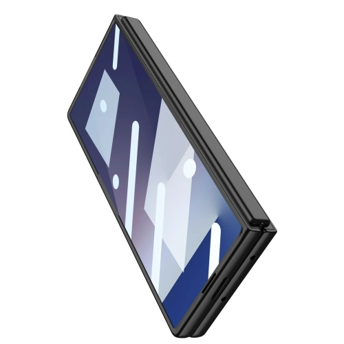 Samsung Galaxy Z Fold 7 Kılıf Sert Kıpta Mat İnce Kapak - Lacivert