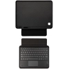 Samsung Tab A S6 Lite (P610) Klavyeli Kılıf Zore Border Keyboard Bluetooh Bağlantılı Standlı Tablet Kılıfı - Siyah