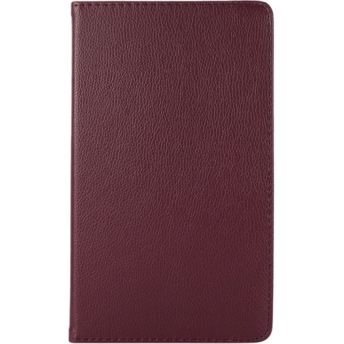 Samsung Tab A S6 Lite (P610) Tablet Kılıfı 360 Derece Dönebilen Standlı Kapak - Mürdüm