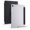 Samsung Tab A S6 Lite (P610) Tablet Kılıfı Standlı Tri Folding Kalemlikli Silikon Smart Cover - Siyah