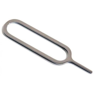 Sim Kart Tepsi Çıkarma İğnesi 10 Adet  - Gümüş