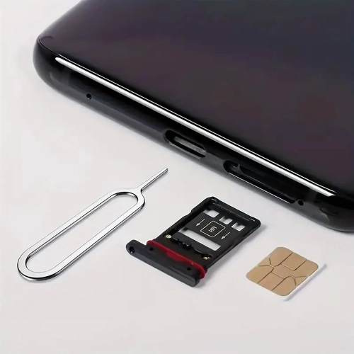 Sim Kart Tepsi Çıkarma İğnesi 10 Adet - Gümüş