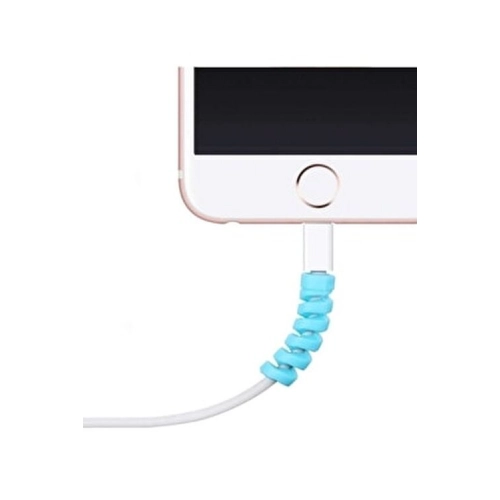 Spiral Kablo Koruyucu 4lü Silikon Set