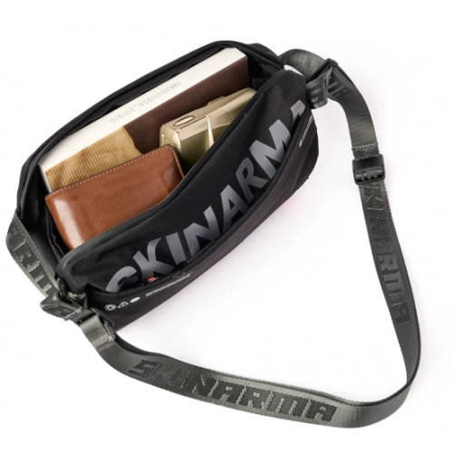 Skinarma Crossbody Fardel Çapraz Sırt Çantası - Siyah