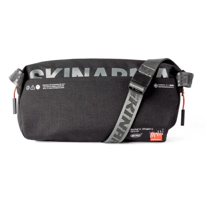 Skinarma Crossbody Fardel Çapraz Sırt Çantası - Siyah