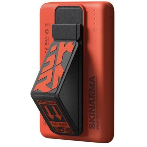 SkinArma Spunk Taşınabilir Wireless Şarj ve PD Hızlı Şarj Özellikli Powerbank 15W 5000mAh - Mavi