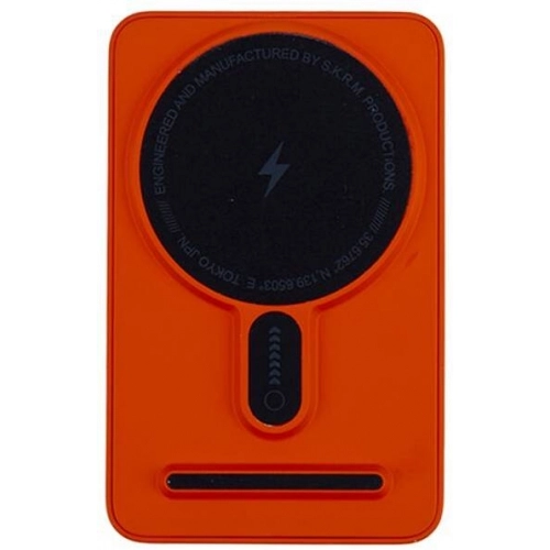 SkinArma Spunk Taşınabilir Wireless Şarj ve PD Hızlı Şarj Özellikli Powerbank 15W 5000mAh - Mavi