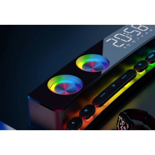 Soaiy SH39 Oyuncu Bluetooth RGB Hoparlör Gaming Speaker