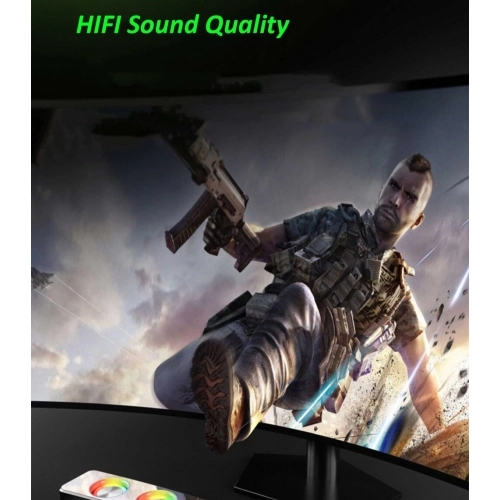 Soaiy SH39 Oyuncu Bluetooth RGB Hoparlör Gaming Speaker