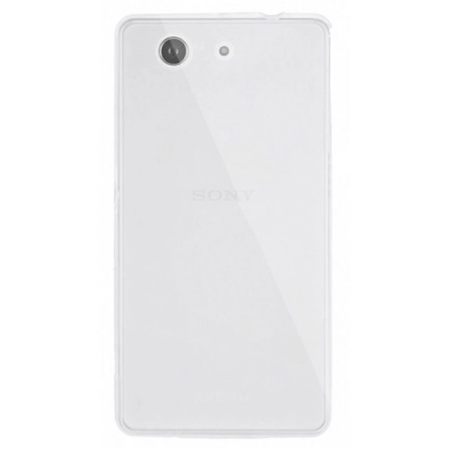 Sony Xperia Z3 Compact Kılıf Ultra İnce Kaliteli Esnek Silikon 0.2mm - Şeffaf