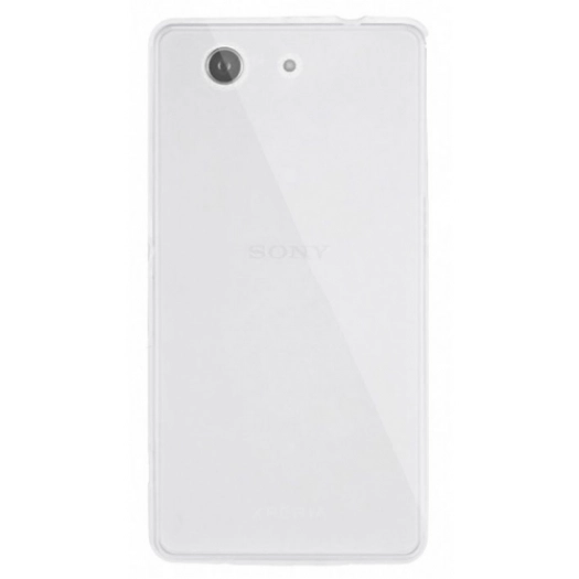 Sony Xperia Z3 Compact Kılıf Ultra İnce Kaliteli Esnek Silikon 0.2mm - Şeffaf