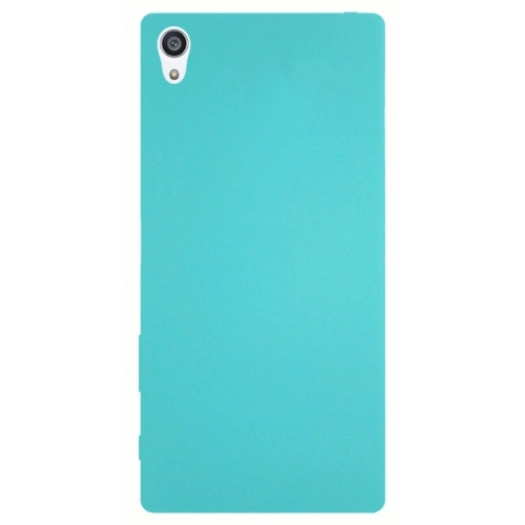 Sony Xperia Z5 Premium Kılıf İnce Soft Mat Renkli Esnek Silikon Kapak - Yeşil